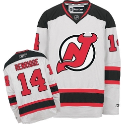 Adam Henrique Reebok New Jersey Devils Authentic White Away NHL Jersey