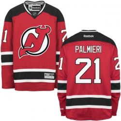 Kyle Palmieri Reebok New Jersey Devils Authentic Red Home Jersey