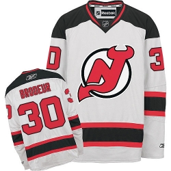 Martin Brodeur Reebok New Jersey Devils Authentic White Away NHL Jersey