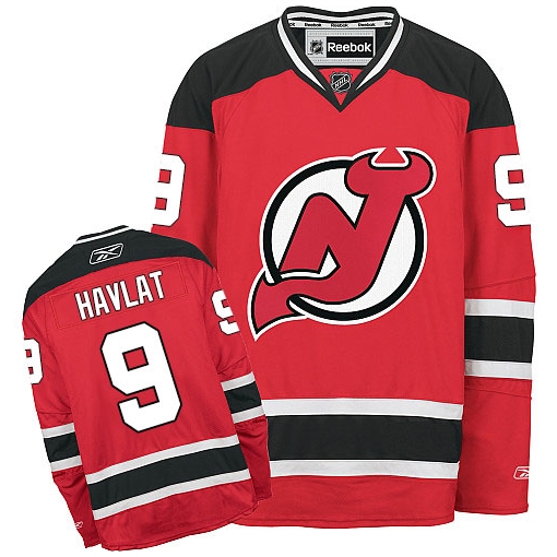 Martin Havlat Reebok New Jersey Devils Authentic Red Home NHL Jersey