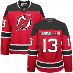 Michael Cammalleri Women's Reebok New Jersey Devils Authentic Red Home Jersey