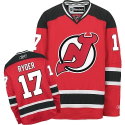 Michael Ryder Reebok New Jersey Devils Authentic Red Home NHL Jersey