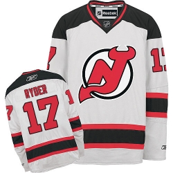 Michael Ryder Reebok New Jersey Devils Authentic White Away NHL Jersey