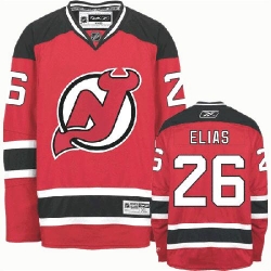 Patrik Elias Youth Reebok New Jersey Devils Authentic Red Home NHL Jersey