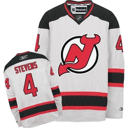 Scott Stevens Reebok New Jersey Devils Authentic White Away NHL Jersey