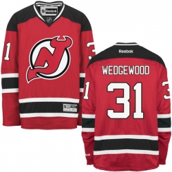 Scott Wedgewood Reebok New Jersey Devils Premier Red Home Jersey