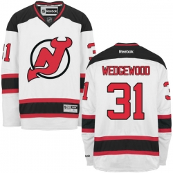 Scott Wedgewood Reebok New Jersey Devils Authentic White Away Jersey