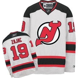 Travis Zajac Reebok New Jersey Devils Authentic White Away NHL Jersey