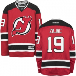 Travis Zajac Reebok New Jersey Devils Premier Red Home Jersey