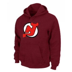 New Jersey Devils Red NHL Pullover Hoodie -