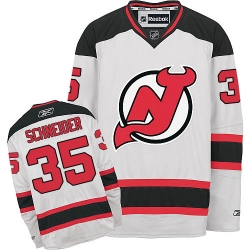 Cory Schneider Reebok New Jersey Devils Authentic White Away NHL Jersey