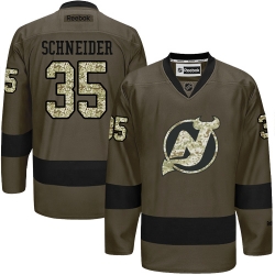 Cory Schneider Reebok New Jersey Devils Premier Green Salute to Service NHL Jersey