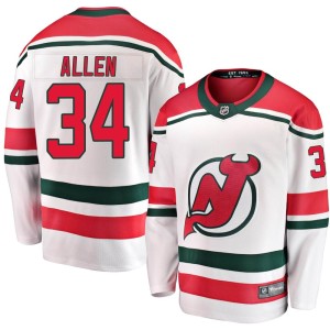 Jake Allen Men's Fanatics Branded New Jersey Devils Breakaway White Alternate Jersey