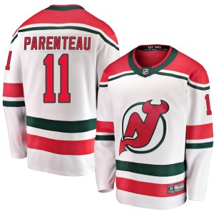 P. A. Parenteau Men's Fanatics Branded New Jersey Devils Breakaway White Alternate Jersey