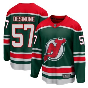 Nick DeSimone Youth Fanatics Branded New Jersey Devils Breakaway Green 2020/21 Special Edition Jersey