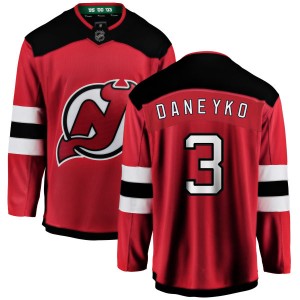 Ken Daneyko Youth Fanatics Branded New Jersey Devils Breakaway Red New Jersey Home Jersey