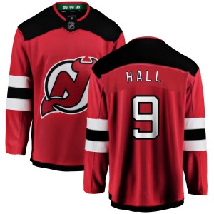 Taylor Hall Men's Fanatics Branded New Jersey Devils Breakaway Red New Jersey Home Jersey