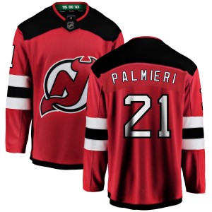Kyle Palmieri Men's Fanatics Branded New Jersey Devils Breakaway Red New Jersey Home Jersey