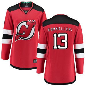 Mike Cammalleri Women's Fanatics Branded New Jersey Devils Breakaway Red Home Jersey