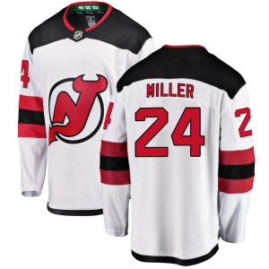 Colin Miller Men's Fanatics Branded New Jersey Devils Breakaway White Away Jersey