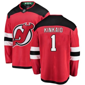 Keith Kinkaid Youth Fanatics Branded New Jersey Devils Breakaway Red Home Jersey