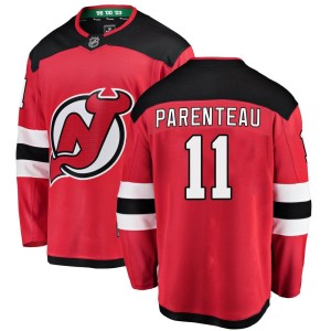 P. A. Parenteau Youth Fanatics Branded New Jersey Devils Breakaway Red Home Jersey