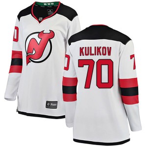 Dmitry Kulikov Women's Fanatics Branded New Jersey Devils Breakaway White Away Jersey