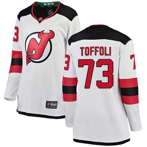 Tyler Toffoli Women's Fanatics Branded New Jersey Devils Breakaway White Away Jersey