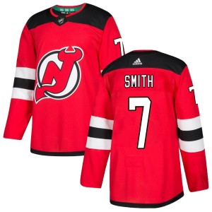 Brendan Smith Youth Adidas New Jersey Devils Authentic Red Home Jersey