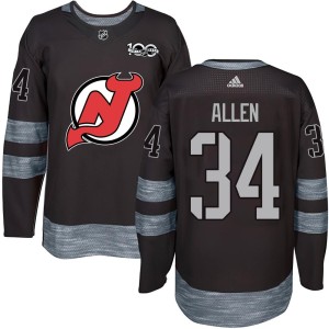 Jake Allen Youth New Jersey Devils Authentic Black 1917-2017 100th Anniversary Jersey