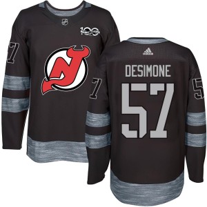 Nick DeSimone Youth New Jersey Devils Authentic Black 1917-2017 100th Anniversary Jersey