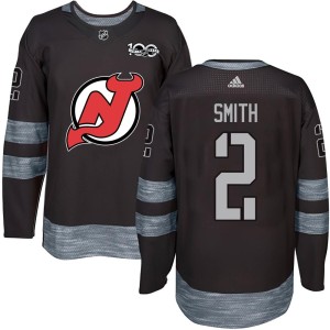 Brendan Smith Youth New Jersey Devils Authentic Black 1917-2017 100th Anniversary Jersey