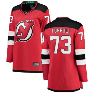 Tyler Toffoli Women's Fanatics Branded New Jersey Devils Breakaway Red Home Jersey