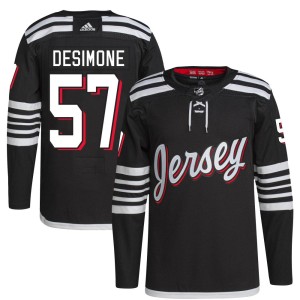 Nick DeSimone Youth Adidas New Jersey Devils Authentic Black 2021/22 Alternate Primegreen Pro Player Jersey