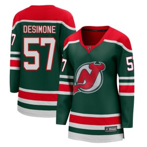 Nick DeSimone Women's Fanatics Branded New Jersey Devils Breakaway Green 2020/21 Special Edition Jersey