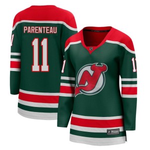 P. A. Parenteau Women's Fanatics Branded New Jersey Devils Breakaway Green 2020/21 Special Edition Jersey