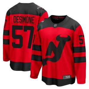Nick DeSimone Men's Fanatics Branded New Jersey Devils Breakaway Red 2024 Stadium Series Jersey