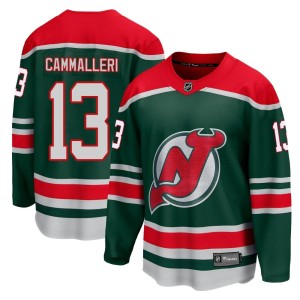 Mike Cammalleri Men's Fanatics Branded New Jersey Devils Breakaway Green 2020/21 Special Edition Jersey