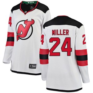 Colin Miller Women's Fanatics Branded New Jersey Devils Breakaway White Away Jersey