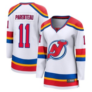 P. A. Parenteau Women's Fanatics Branded New Jersey Devils Breakaway White Special Edition 2.0 Jersey