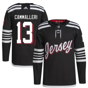 Mike Cammalleri Youth Adidas New Jersey Devils Authentic Black 2021/22 Alternate Primegreen Pro Player Jersey