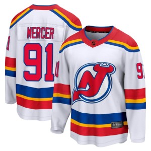 Dawson Mercer Youth Fanatics Branded New Jersey Devils Breakaway White Special Edition 2.0 Jersey