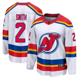 Brendan Smith Youth Fanatics Branded New Jersey Devils Breakaway White Special Edition 2.0 Jersey